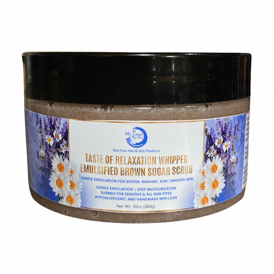 Taste of Relaxation Whipped Emulsified Brown Sugar Scrub